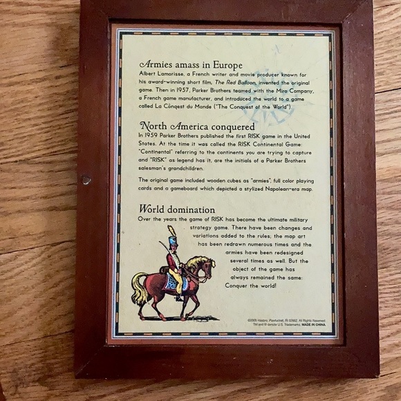 VINTAGE COLLECTION Risk Game - Picture 2 of 7